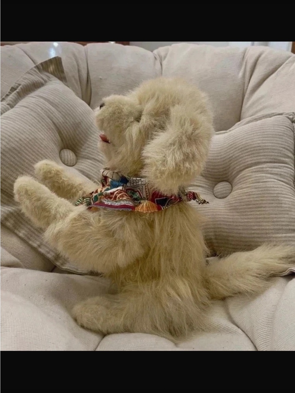 Vintage 2004 Tiger FurReal 13”Scamps My Playful Pup Interactive Toy Dog
